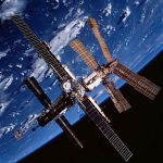 Picture of the Mir Space Station in Orbit.